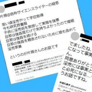 ネットで「淫売」「夫は強姦魔」と誹謗中傷、投稿者との終わりなき闘い　片瀬久美子さん