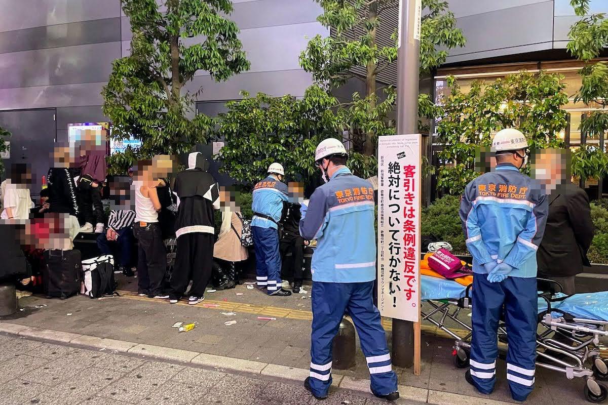 シネシティ広場の様子