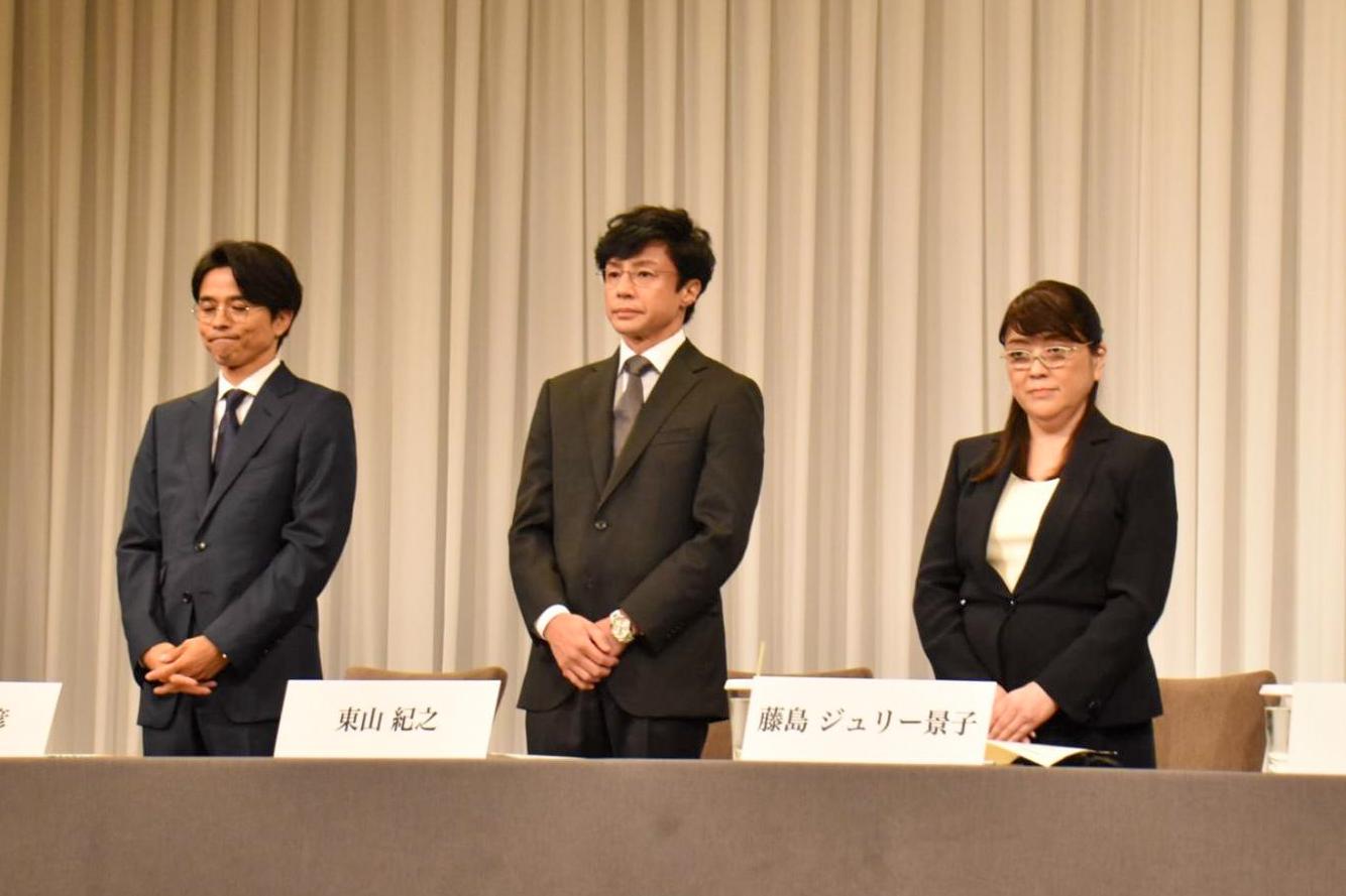 会見の様子（2023年9月7日、弁護士ドットコムニュース）