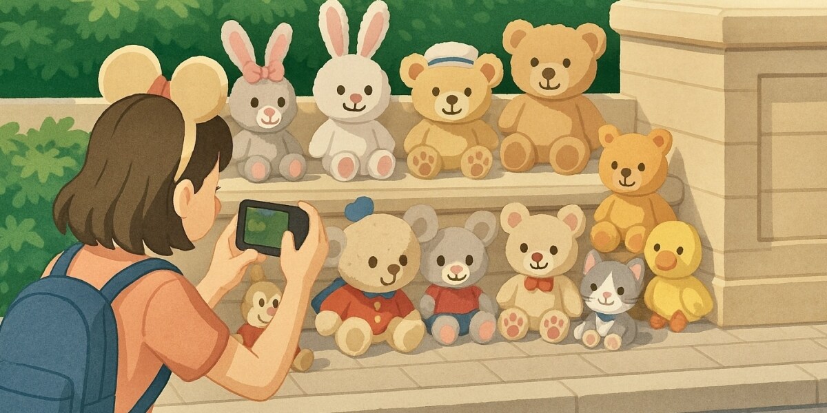 ディズニーでの「ぬい活」に賛否両論、「マナー違反」「禁止はやりすぎ 