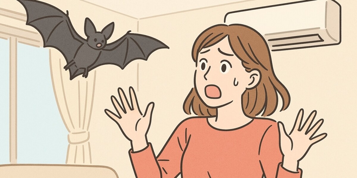エアコン掃除でコウモリの死骸が…駆除の責任は大家？借主？ 弁護士が詳しく解説
