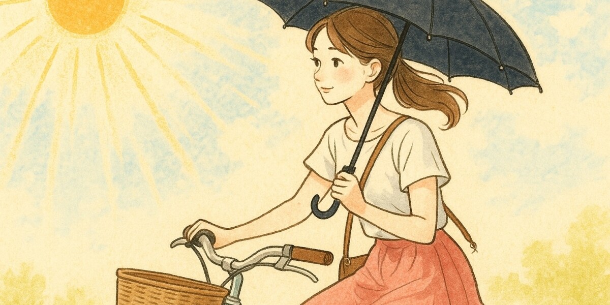 自転車の傘さし運転、来年4月から「青切符」導入で厳罰化　事故時の賠償リスクも増大？