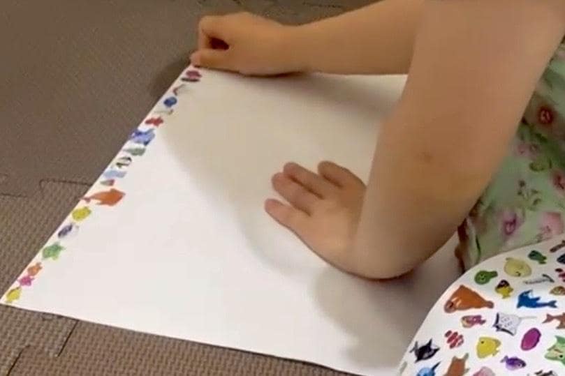 Aさんの子どもの制作過程