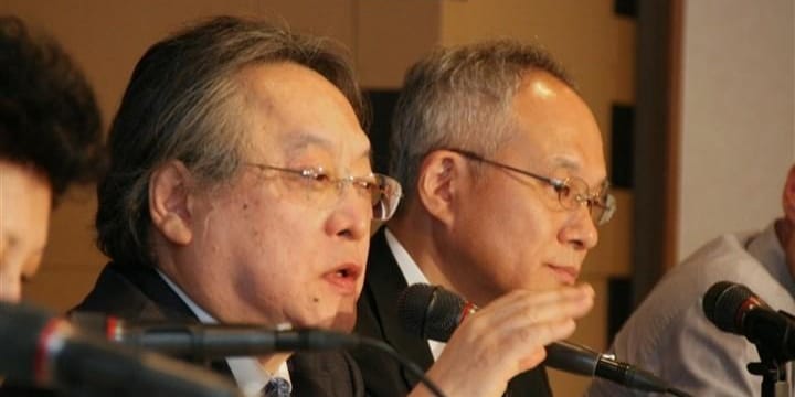<安保法制>小林節教授「狂った政治は次の選挙で倒すべき」 長谷部教授とともに批判