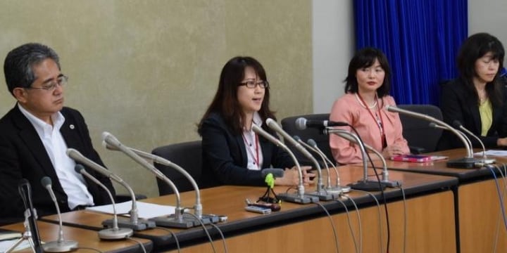 派遣法改正案「3年後にはいられなくなると派遣先に言われた」衆院可決、労働者が抗議