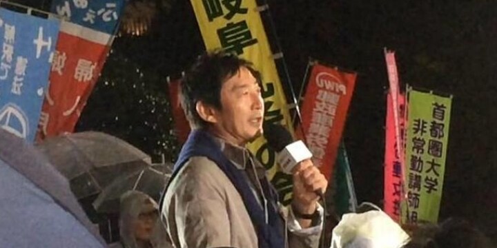 【動画】石田純一さん「戦争は文化ではありません」 安保法案「反対デモ」でスピーチ