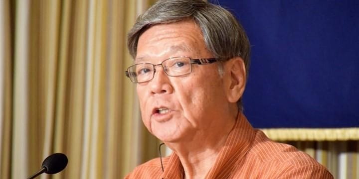 「安全保障のためなら琵琶湖を埋め立てるのか」 翁長知事が辺野古移設反対を訴える