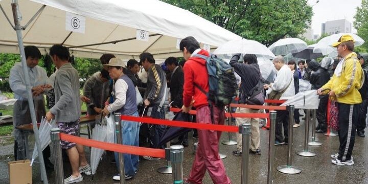 清原被告人初公判、傍聴抽選188倍「会社を休んで来た」の声も